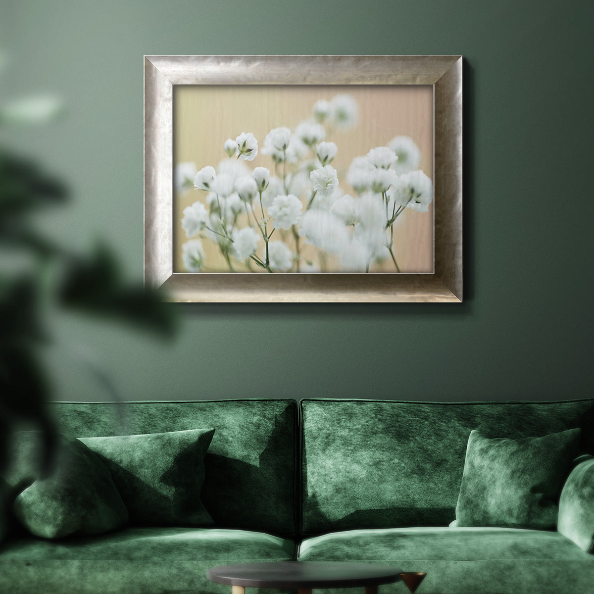 Baby's Breath Study II Premium Framed Canvas- Ready to Hang