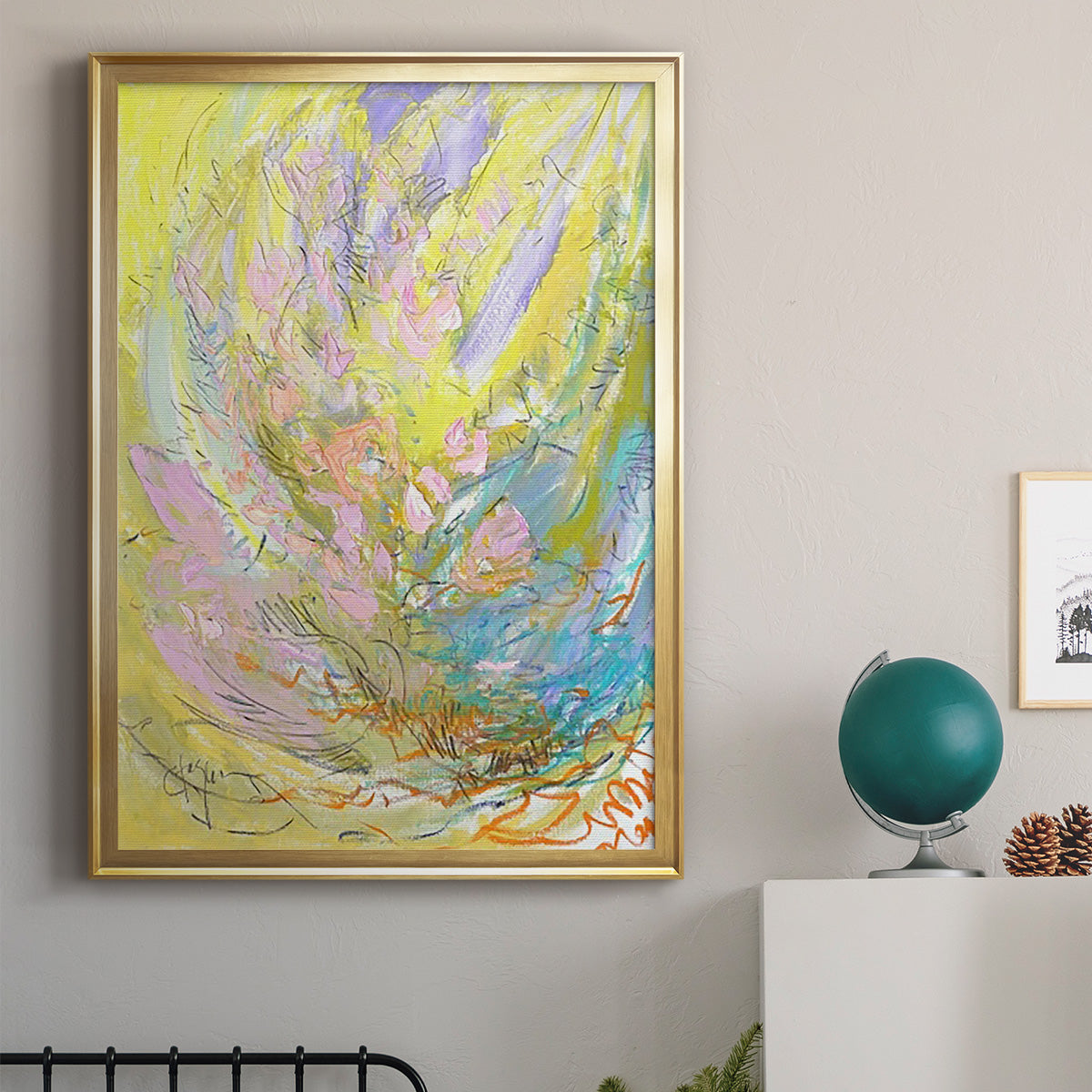 Approaching Equinox - Modern Framed Canvas Print