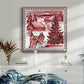 Christmas Wonderland Toile II - Canvas Art Print