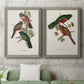 Elegant Trogons V - Premium Framed Canvas 2 Piece Set - Ready to Hang