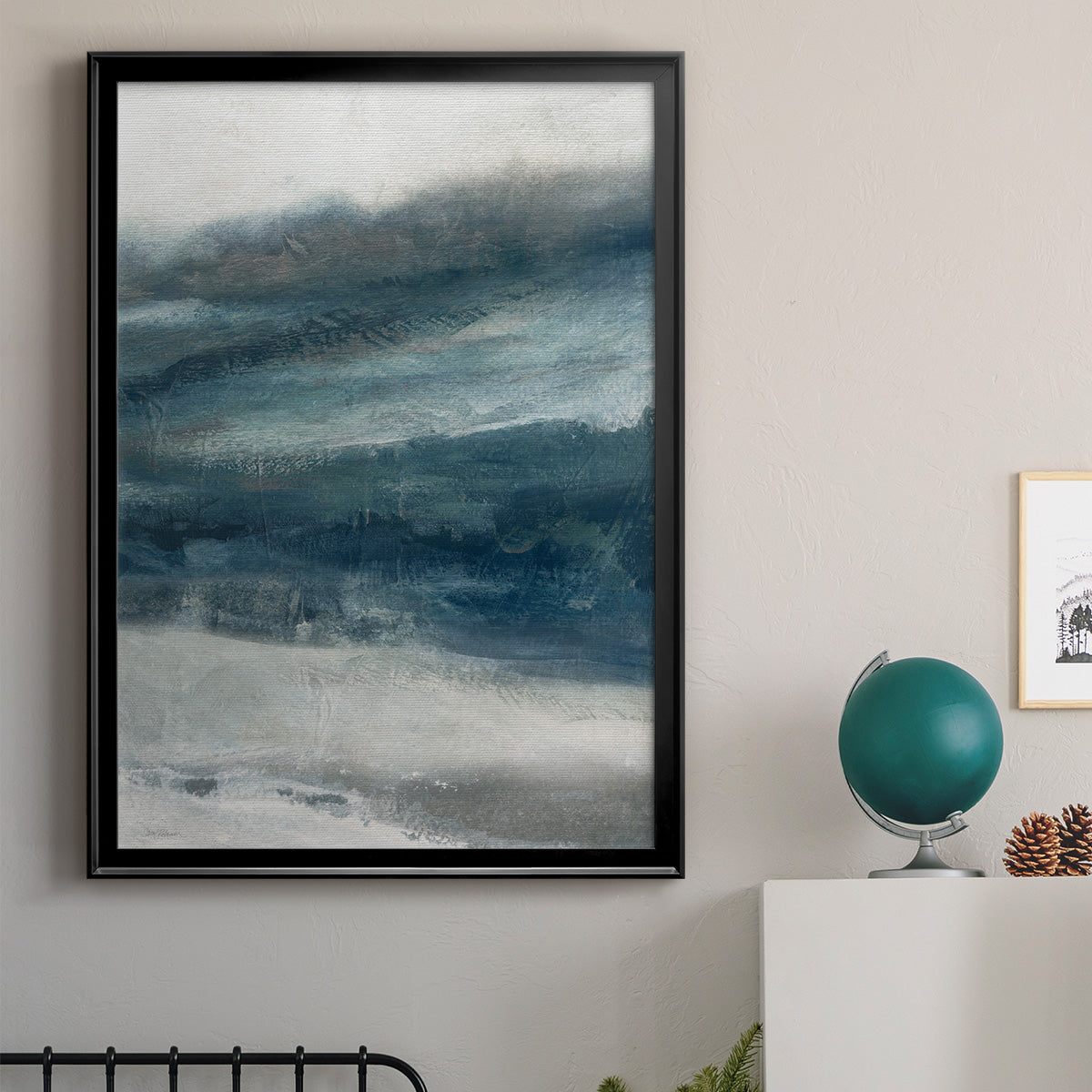 Private Inlet II - Modern Framed Canvas Print