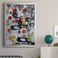 Fruit Collage I - Modern Framed Canvas Print