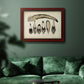 Vintage Feathers VII Premium Framed Canvas- Ready to Hang