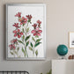 Watercolor Floral Stems II - Modern Framed Canvas Print