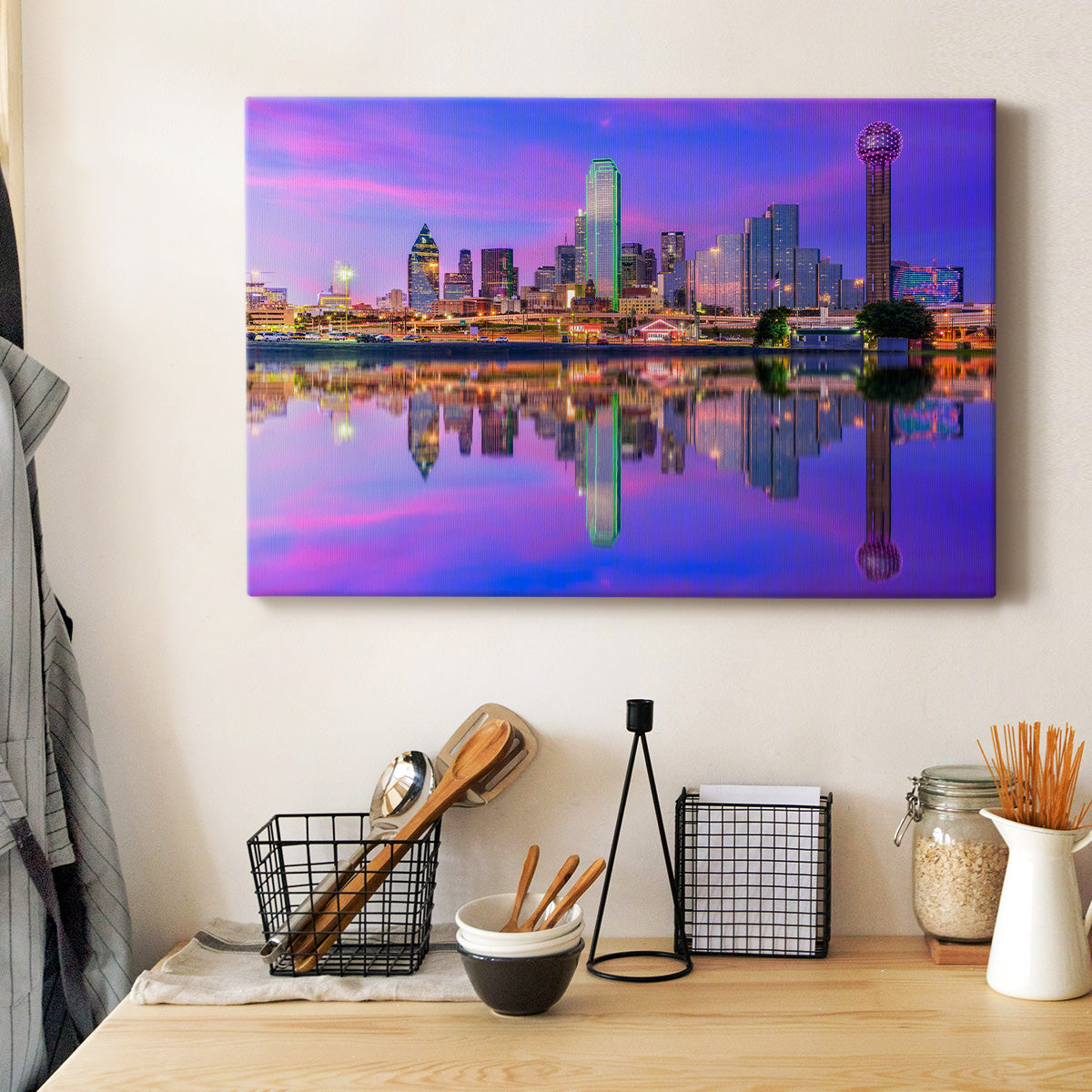 Dallas, Texas, USA - Canvas Art Print