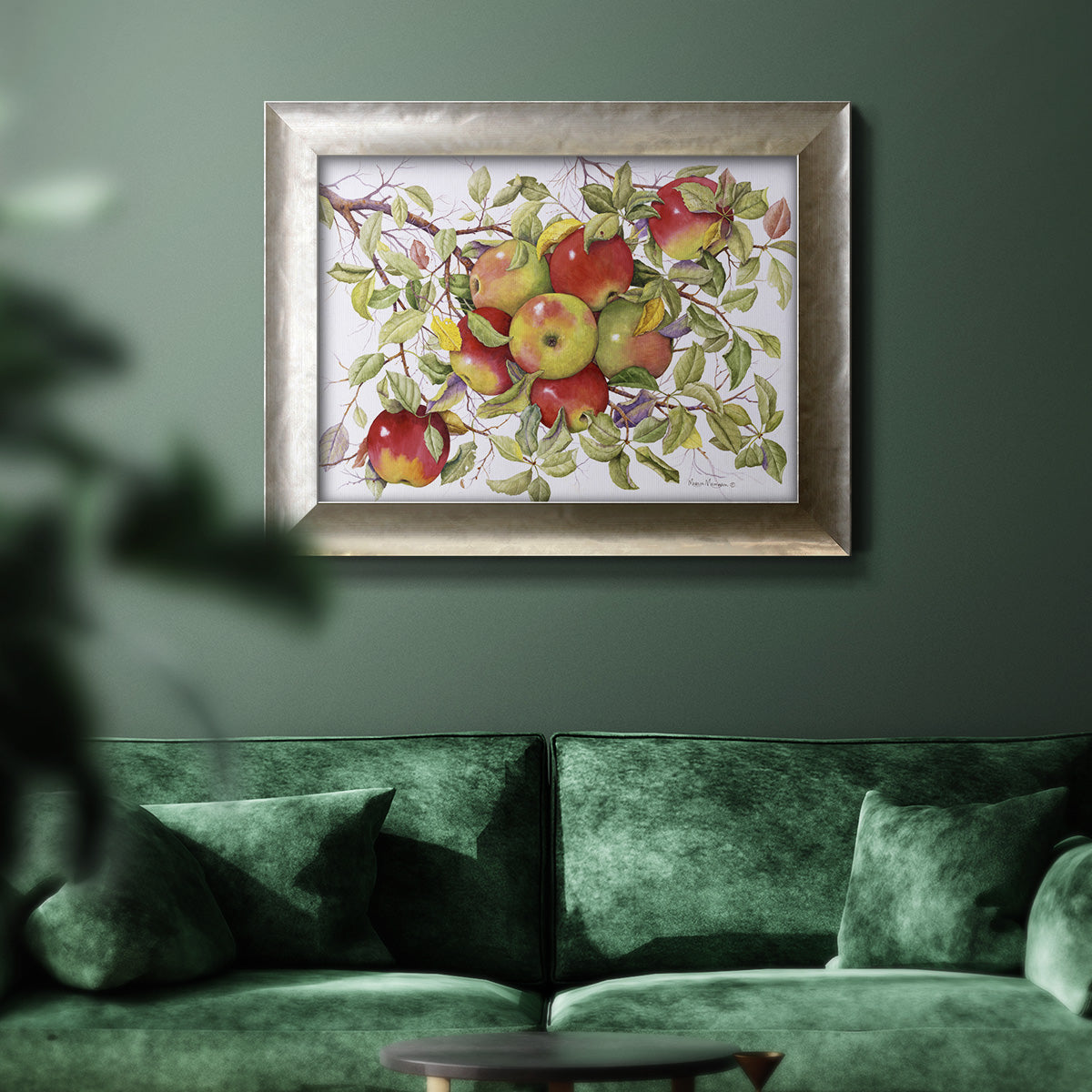 Apples Premium Framed Canvas- Ready to Hang