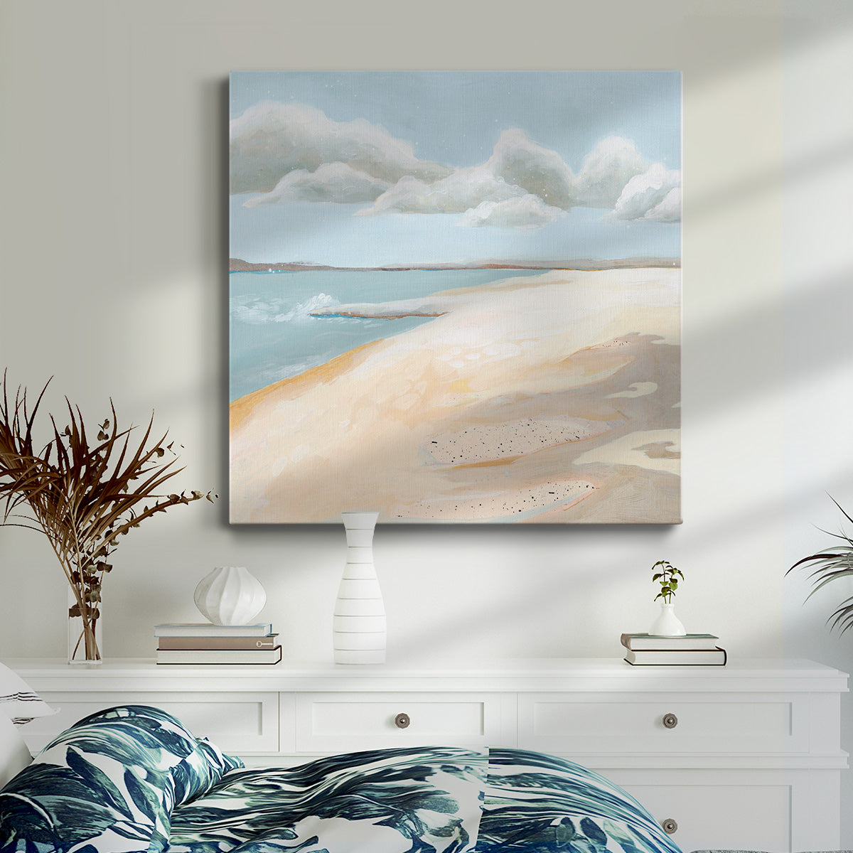 Sandy Getaway I-Premium Gallery Wrapped Canvas - Ready to Hang