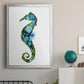 Seahorse - Modern Framed Canvas Print