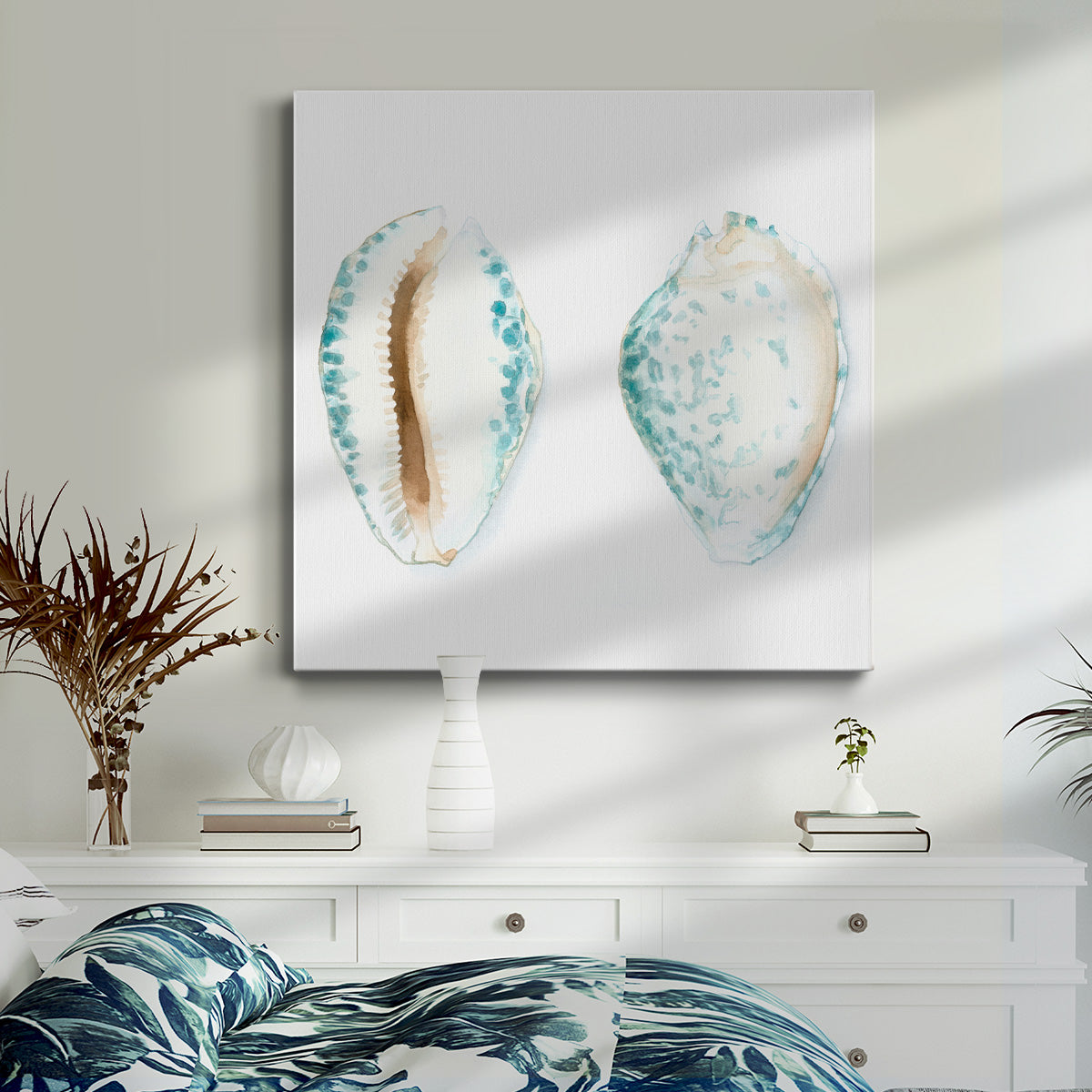 Watercolor Shells VI-Premium Gallery Wrapped Canvas - Ready to Hang