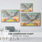 Flying Dove with Rainbow (Colombe volant à l'Arc-en-ciel), 1952 - Floater Framed Canvas Print