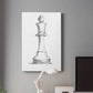 Chess Piece Study II Premium Gallery Wrapped Canvas - Ready to Hang