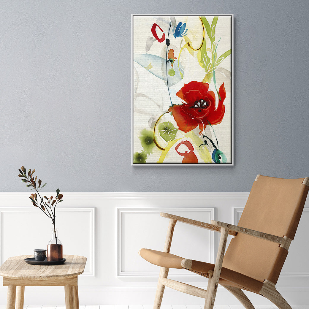 Local Color II - Framed Premium Gallery Wrapped Canvas L Frame - Ready to Hang