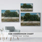 Fontainebleau: Oak Trees at Bas-Bréau, c. 1830-1835 - Floater Framed Canvas Print