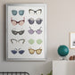 Vintage Glasses I - Modern Framed Canvas Print