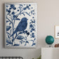 Bluebird Silhouette I - Modern Framed Canvas Print