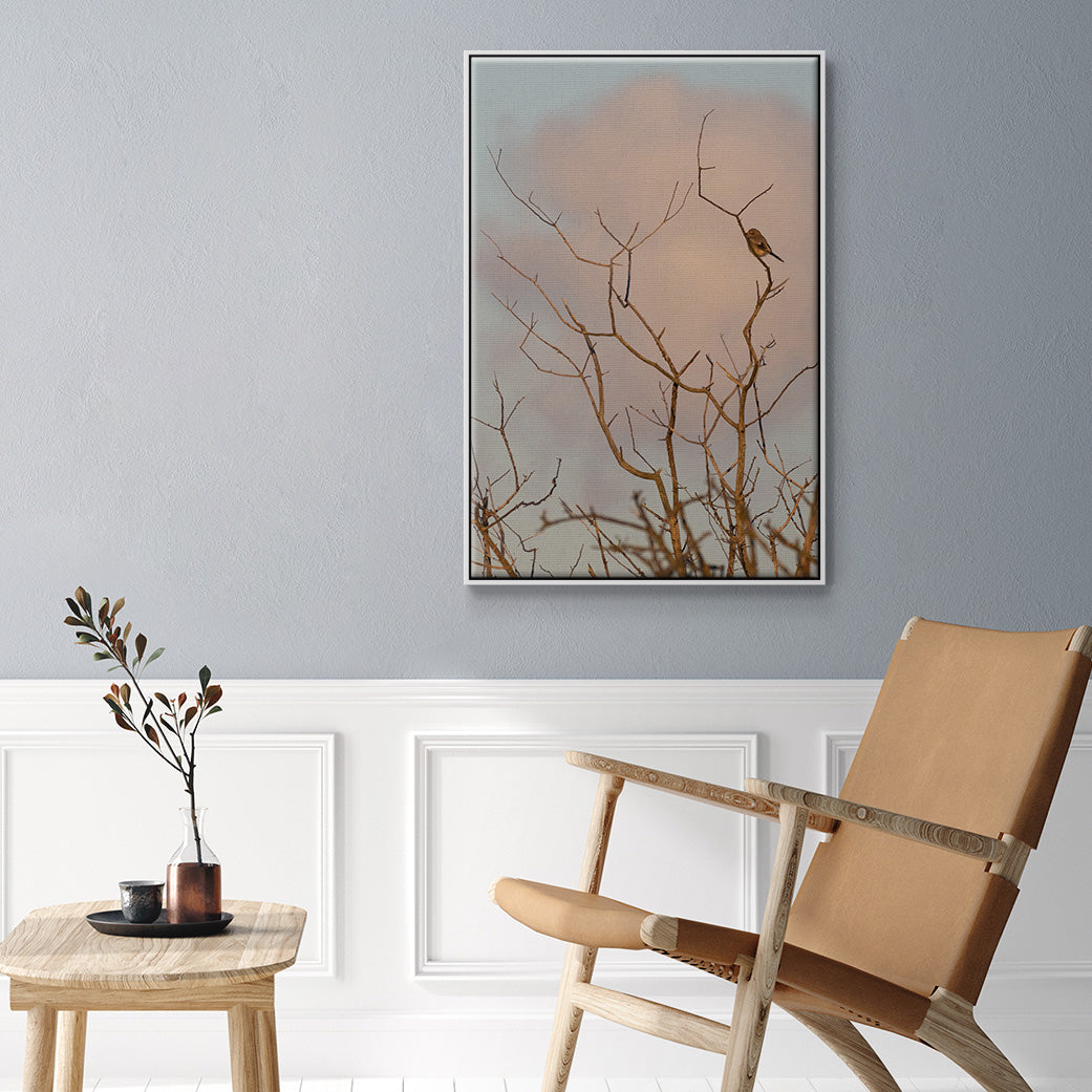 At Dawn - Floater Framed Canvas Print