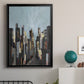 City Beat - Modern Framed Canvas Print