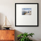 Santorini View Premium Framed Print Double Matboard