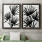 Fan Brush I - Premium Framed Canvas 2 Piece Set - Ready to Hang