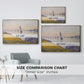 Evening Calm, Concarneau, Opus 220, 1891 - Floater Framed Canvas Print