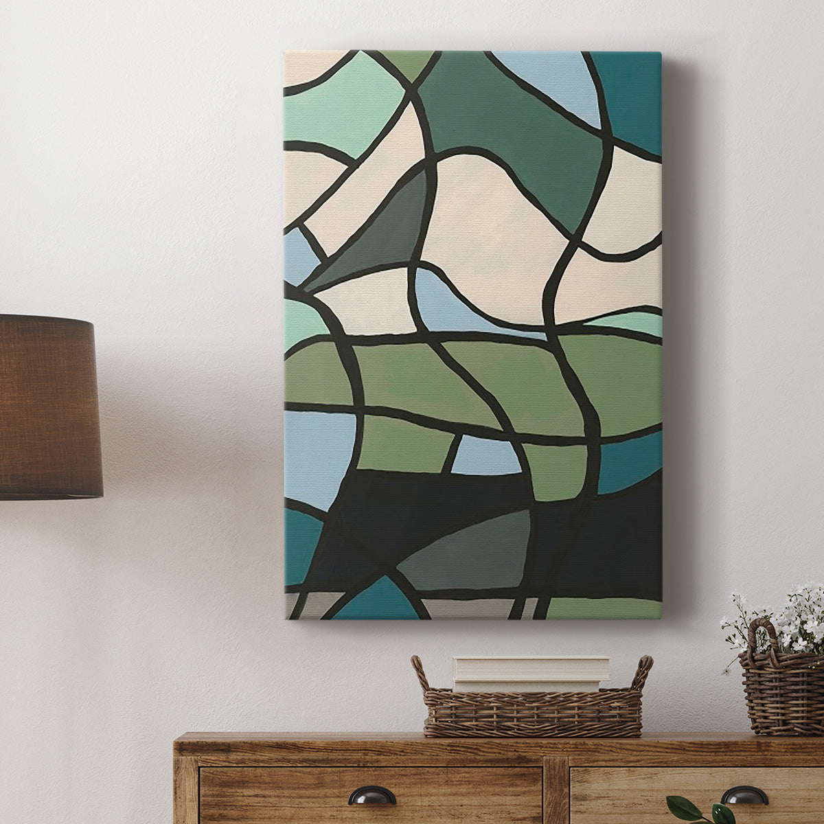 Multicolor Stained Glass II - Canvas Art Print