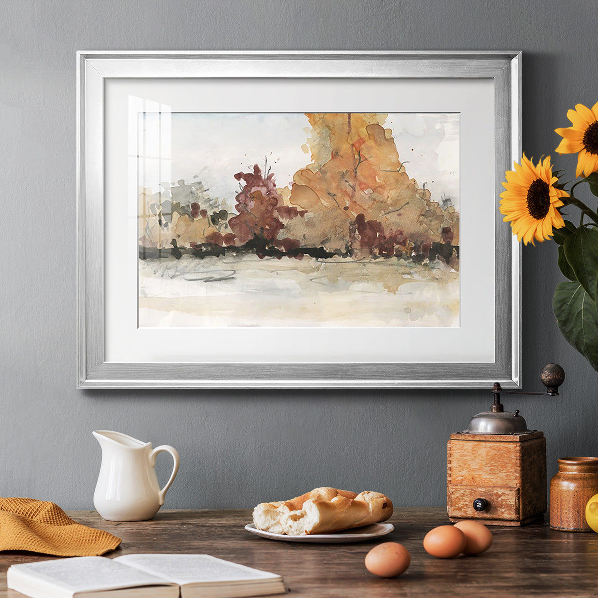 The Autumn View II Premium Framed Print - Ready to Hang