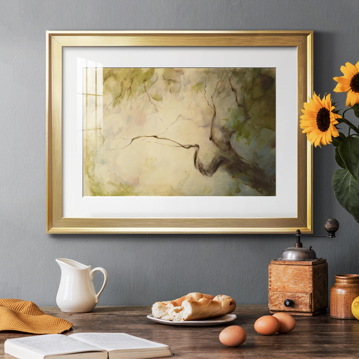 Verdant April Premium Framed Print - Ready to Hang