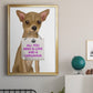 Love and Chihuahua - Modern Framed Canvas Print