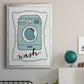 Wash - Modern Framed Canvas Print