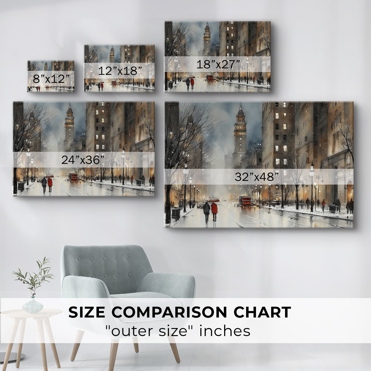 Eve of Honeyed Morning - Canvas Art Print