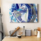 Blue Flow - Canvas Art Print