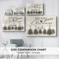 Frostlit Wreath of Pines - Canvas Art Print