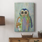 Fantastic Florals Owl - Canvas Art Print