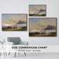 Shepherds and Cattle on Lake Attersee, 1852 - Floater Framed Canvas Print