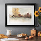 The Autumn View I - Modern Framed Art Print