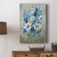 Blue Garden II Premium Gallery Wrapped Canvas - Ready to Hang