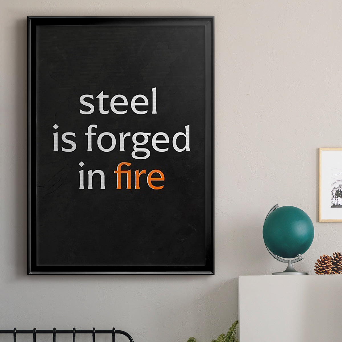 Bro-Inspo III - Modern Framed Canvas Print