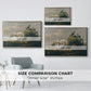 The Hay Wagon (Der Heuwagen), 1824 - Floater Framed Canvas Print