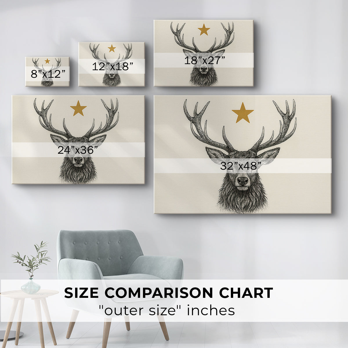 Hearth of Frostlit Carol - Canvas Art Print