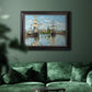 Ships Riding on the Seine - Ornate Framed Canvas Print