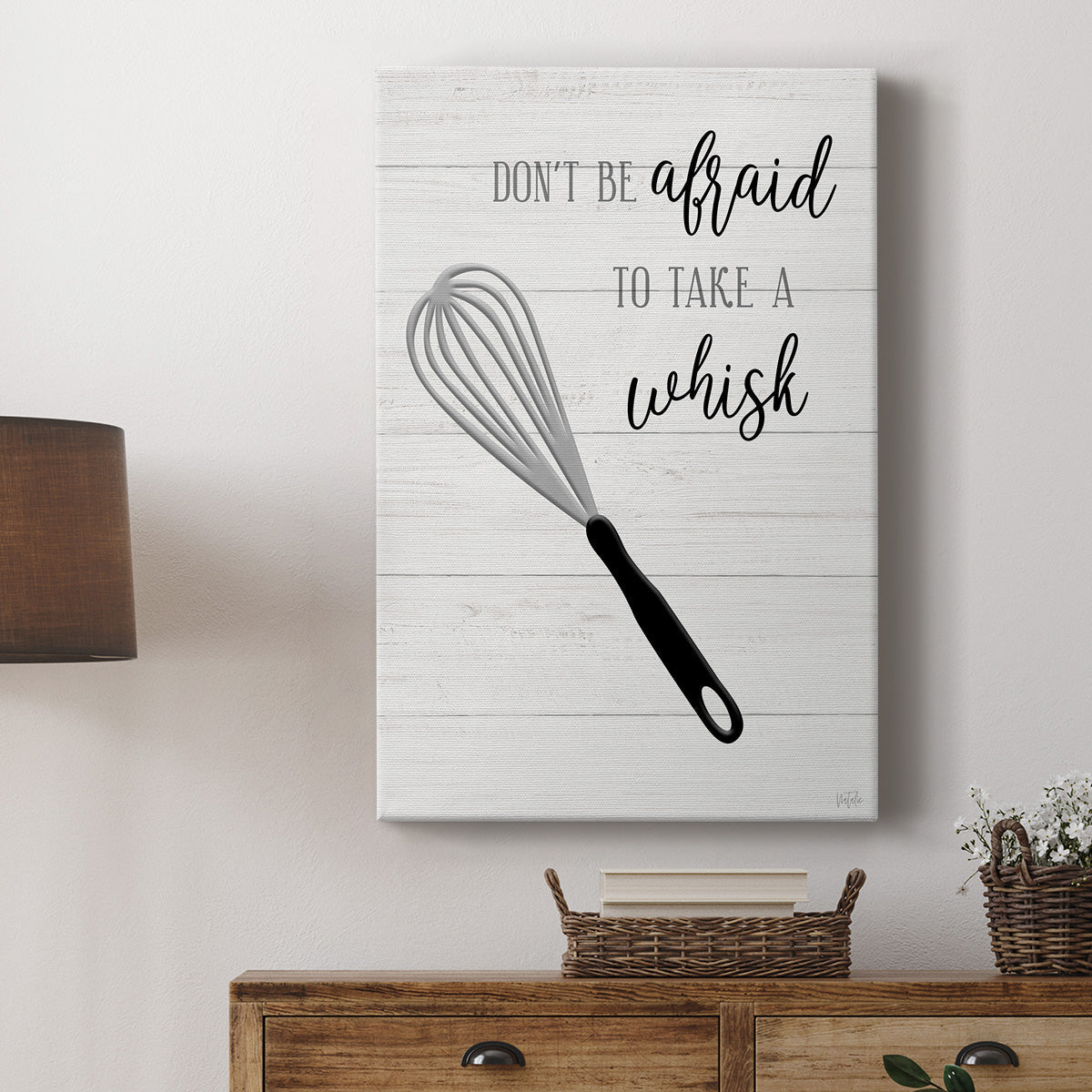 Take A Whisk Premium Gallery Wrapped Canvas - Ready to Hang