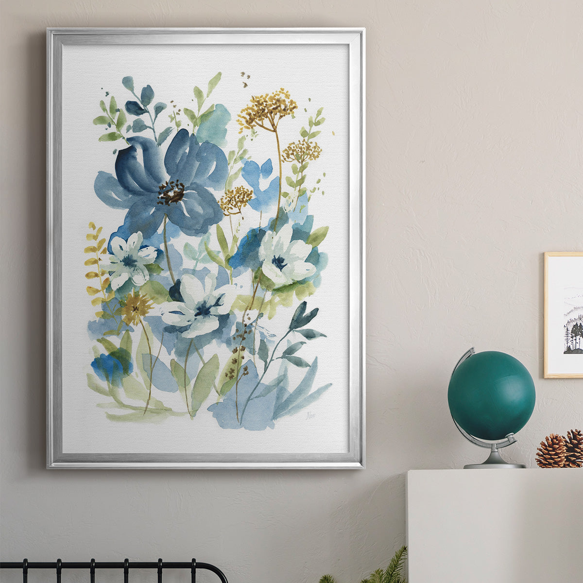 Wild Medley I - Modern Framed Canvas Print