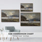 From the Western Coast of Norway, 1862 - Floater Framed Canvas Print