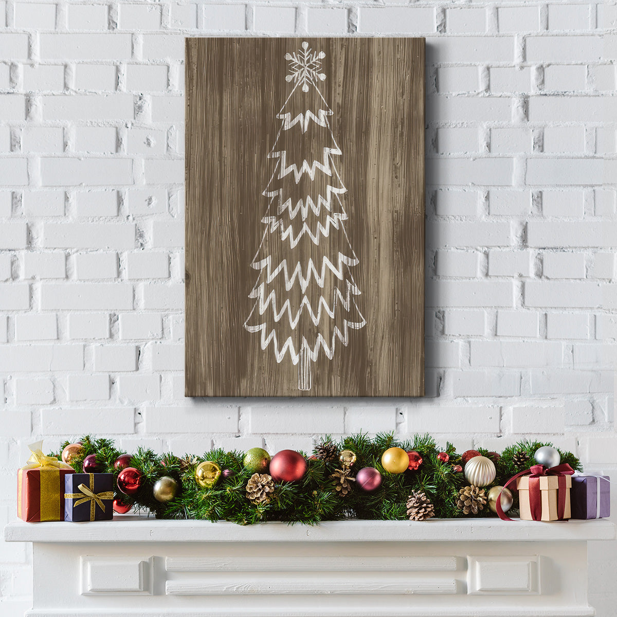 Barnwood Wonderland VIII - Gallery Wrapped Canvas