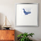 Whale Love II Premium Framed Print Double Matboard