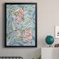 Faded Camellias I - Modern Framed Canvas Print