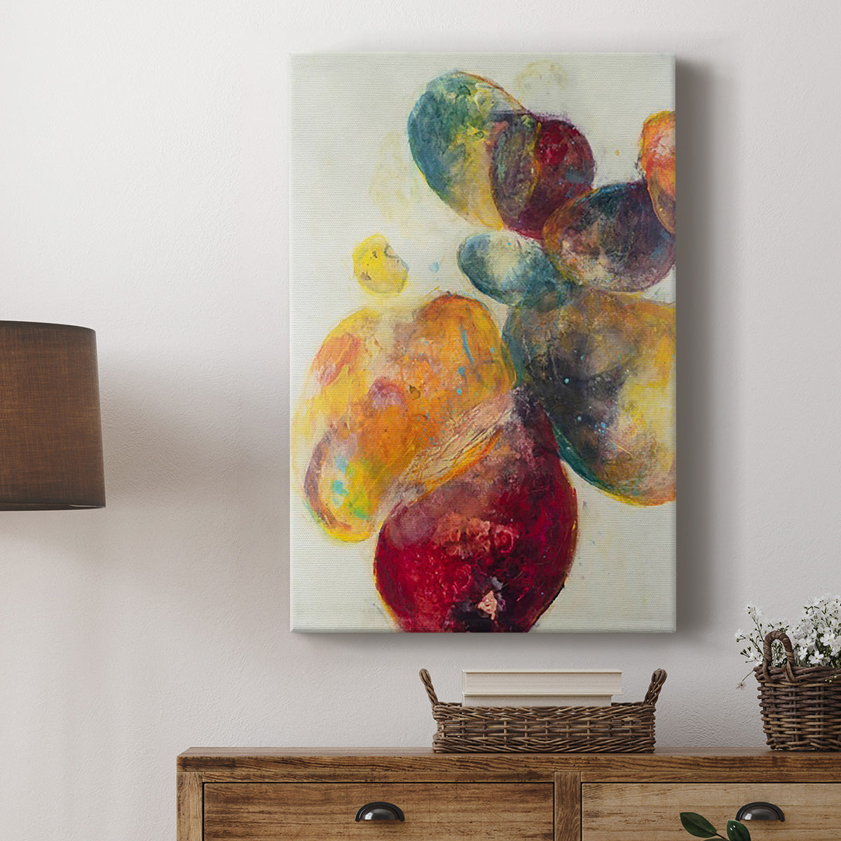 Earthy Fragments II Premium Gallery Wrapped Canvas - Ready to Hang