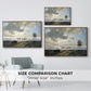 Fresh Breeze on the Norwegian Coast, 1876 - Floater Framed Canvas Print