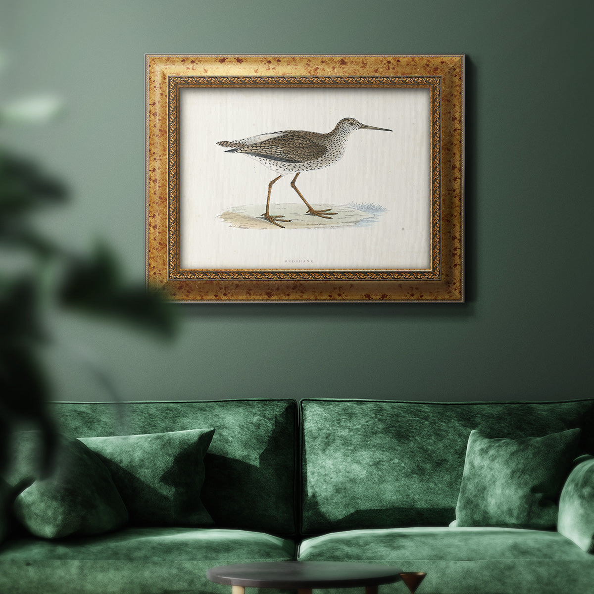 Morris Sandpipers V Premium Framed Canvas- Ready to Hang