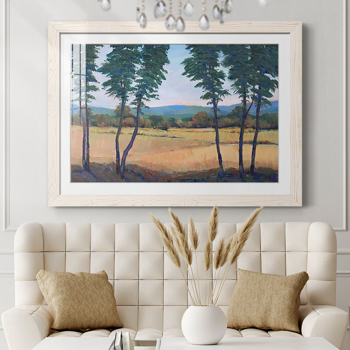 Still Morning II - Barnwood Framed Art Print